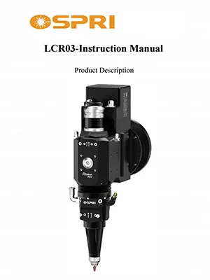 3 kW 3D Robotik Lazer Kesme Kafası (Manuel Odaklanma)