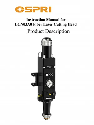 LCN03A0-H02 Fiber Lazer Kesme Kafası (Düz Tip)