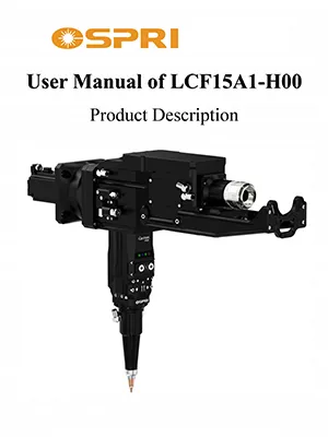 LCF15A1 15 kW Fiber Lazer Kesme Kafası