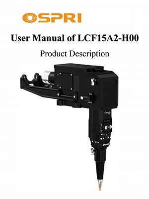 LCF15A2 15 kW Fiber Lazer Kesme Kafası