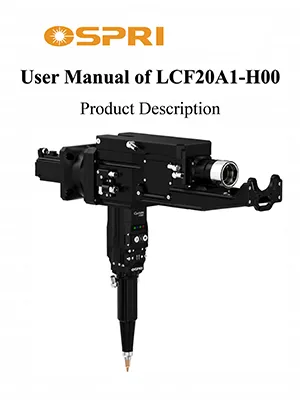 LCF20A1 20 kW Fiber Lazer Kesme Kafası