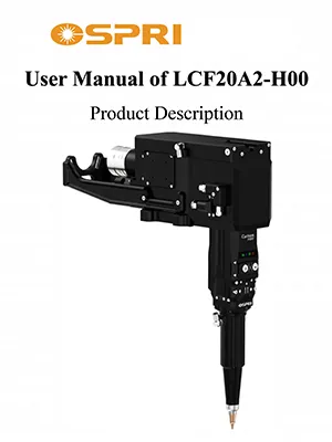 LCF20A2 20 kW Fiber Lazer Kesme Kafası