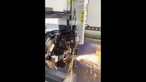 LCN03A Boru Kesimi için Manuel Odaklı Lazer Kesme Kafası