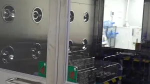 İşlenecek Malzemenin Temizlenmesi için Hava Duşu